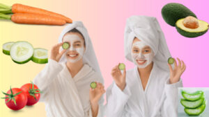 Amazing ways of skin care in winter with vegetables.